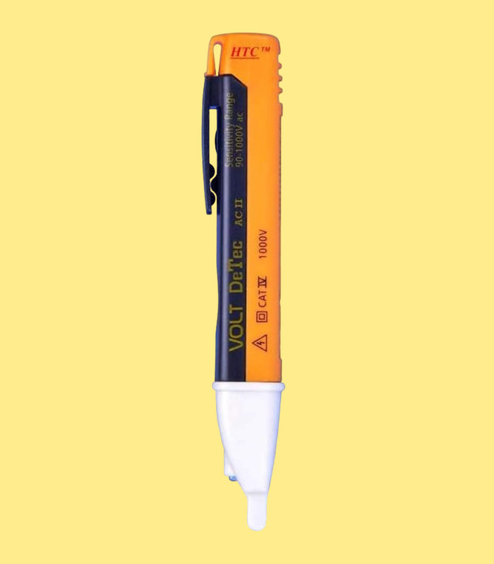 HTY HTC AC-II Voltage Tester, Sound Alert, Non-Contact Voltage Detector AC 90V~1000V Digital Voltage Tester
