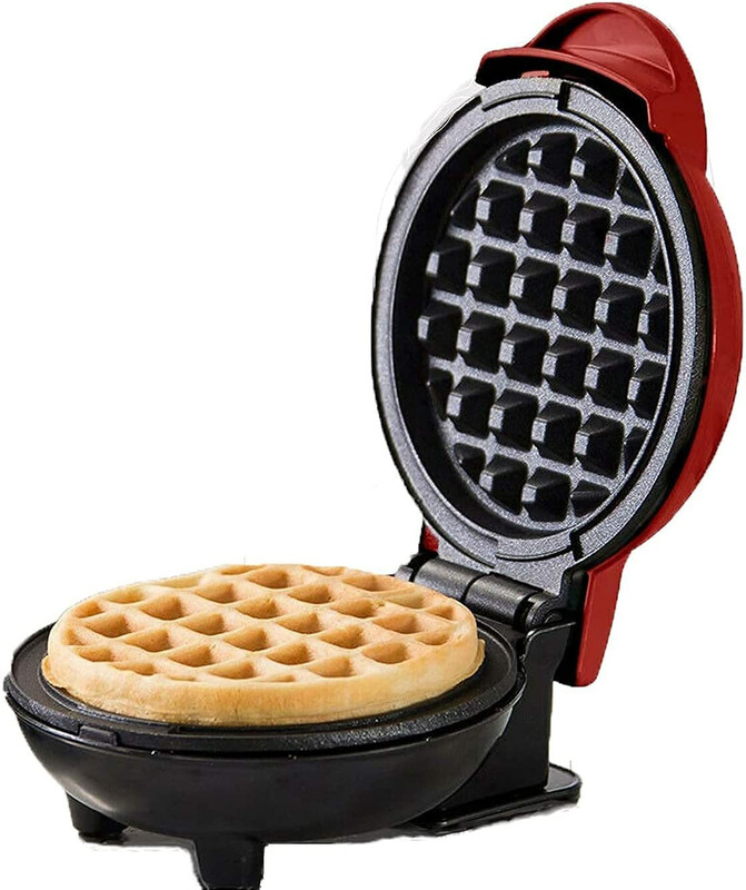 BELENZO Mini Waffle Maker Red Waffle Maker Waffle Maker