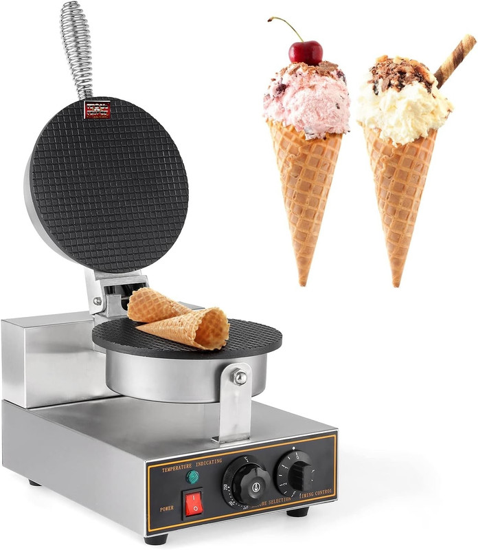 RATTU WAFFLE CONE MAKER Waffle Maker