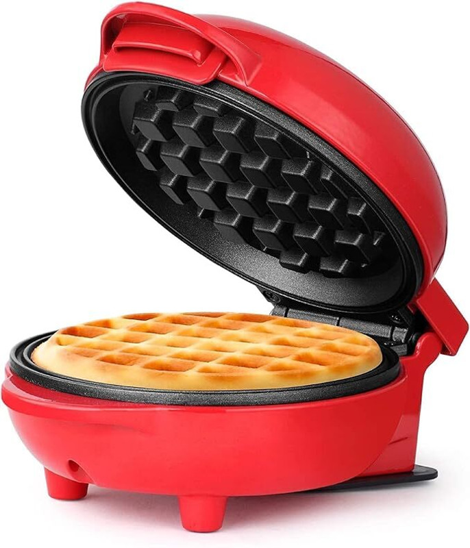 Naklang Compact Non-Stick Electric Waffle Maker for Home Kitchen Waffle Maker