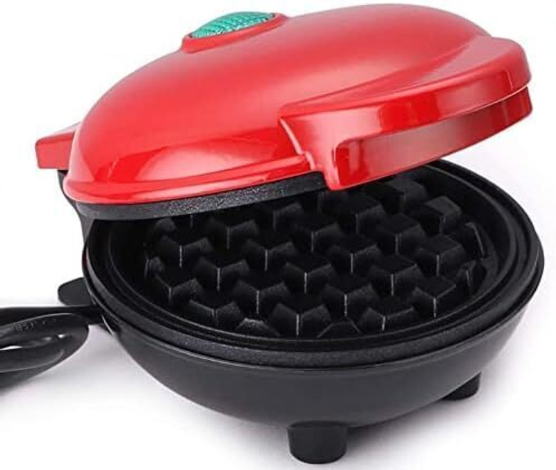 eshopy Mini Waffle Maker 4 Inch- 350 Watts Waffle Maker