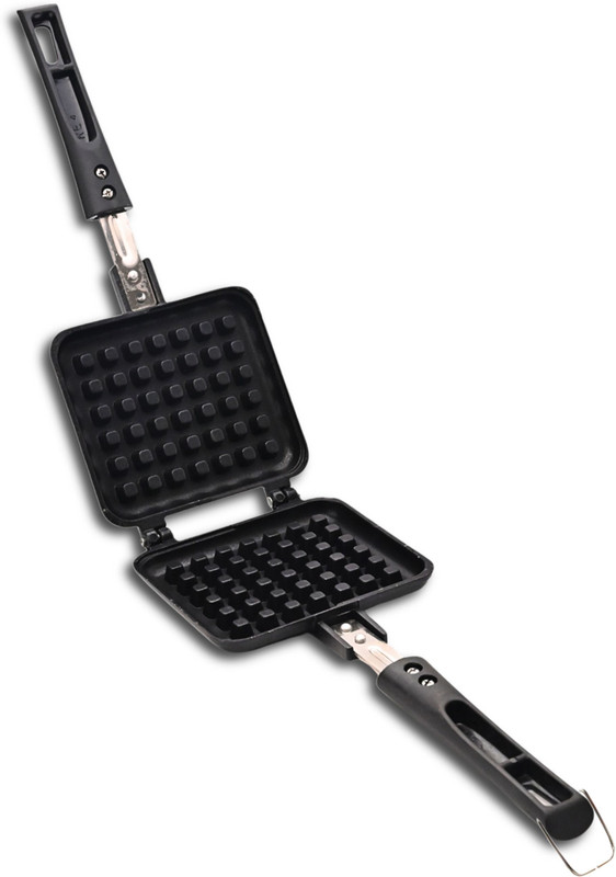BartanJi Aluminium Non-stick Waffle Maker 3 layer Greblon coating Gas Toaster Baking Tool Waffle Maker