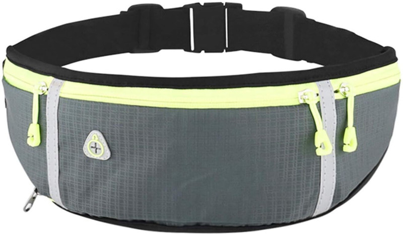 Aryamurti Running belt 3 pocket waist bag(Multicolor)