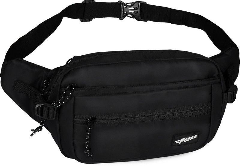 F Gear Wagner Black Waist Bag(Black)