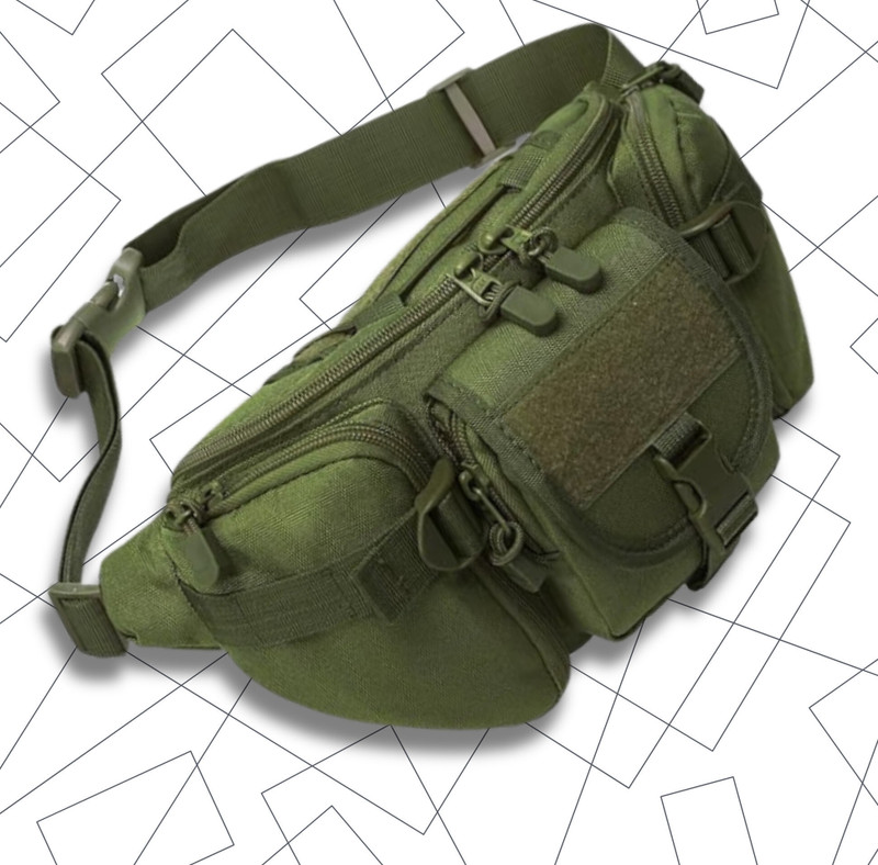 travooz Outdoors Workout Traveling Casual Running Hiking Cycling(Color_Olive) Waist Bag Waterproof Travel Party Running Hiking Waist Bag waist bag (OLIVE)(Green)