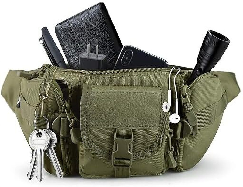MSENTERPRISES Waist Bag For Men Women, Stylish Chest, Belt Sport Bag a26 Waist Bag(Green)