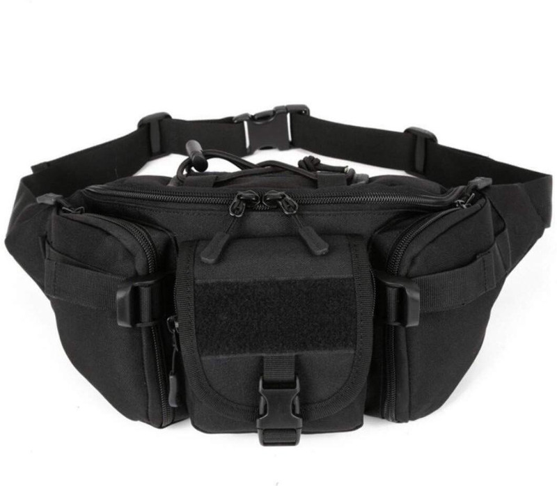 AMRIO Outdoor Unisex Waist Bag Bag pack(Black)