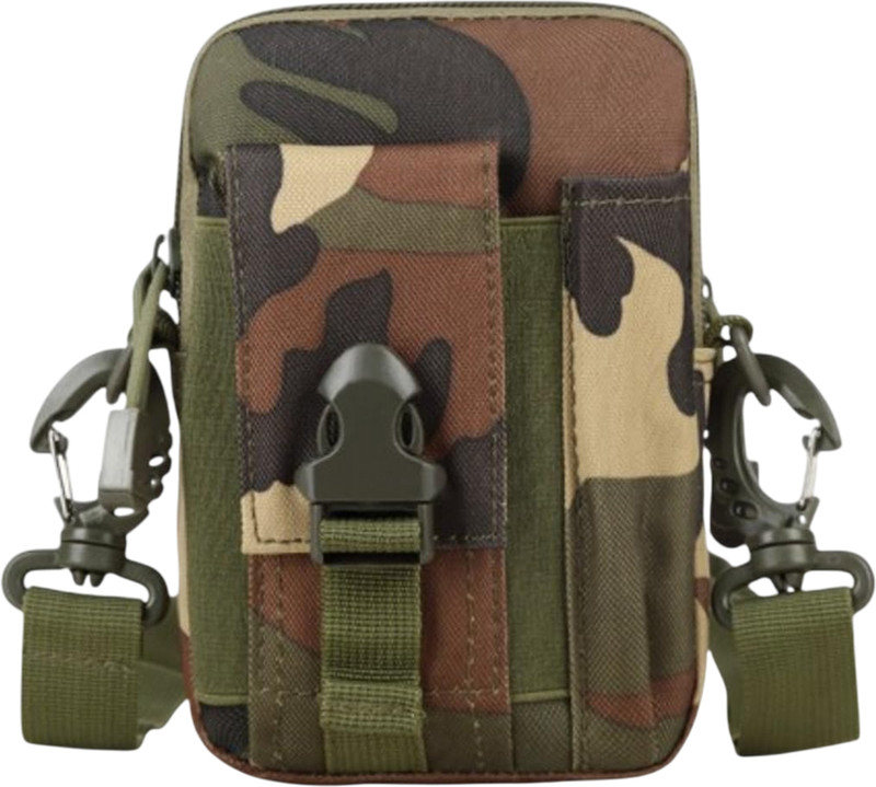 MOMISY Waist BagChest Pouch for Men Women Boys Girls (Jungle Camouflage, 17*11.5*5 cm) Waist Bag(Multicolor)