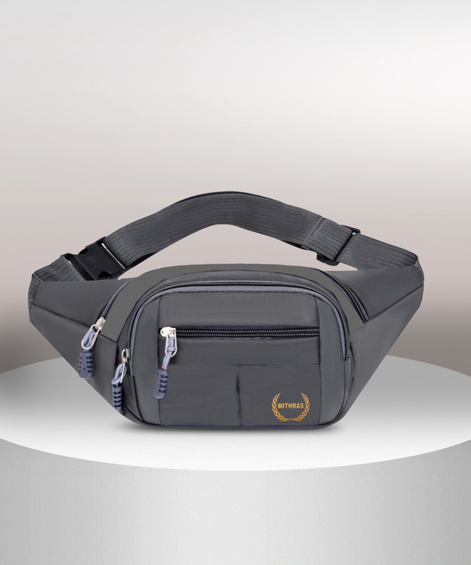 Mithras Fanny Pack, Multi-Purpose Waist Bag, Daily Commuting, Waist bag Waist Bag(Grey)