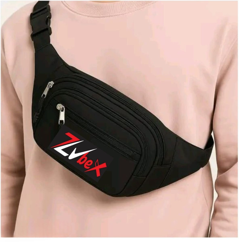 Zubex 4waist bag black 4waist bag black(Black)