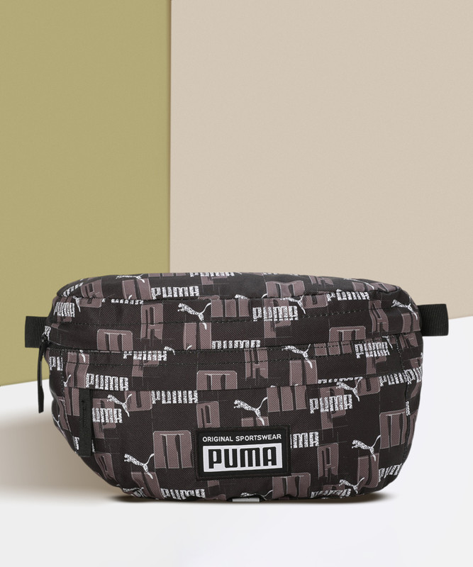 PUMA Academy Waist Bag Waist Bags(Black)