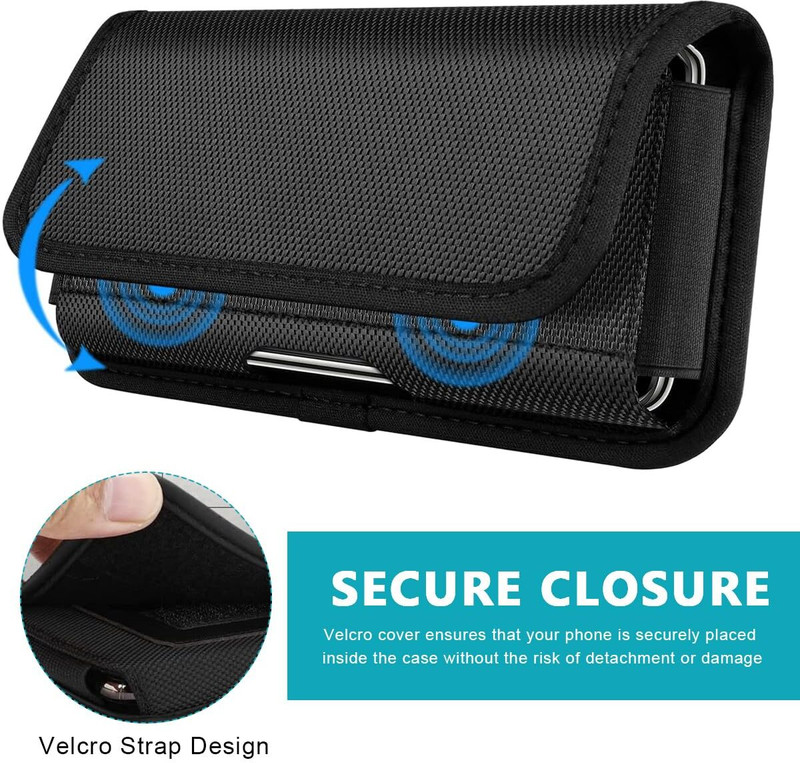 Jiyancreation Phone Holster for Men Belt Clip Pouch Phone Holster for Men Belt Clip Phone Holster for Men Belt Clip(Black)