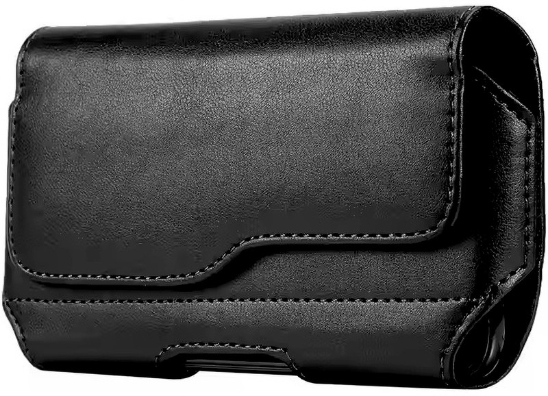 GOTEO Waist Belt Mobile Pouch for Men Waterproof Phone Waist Bag mobile pouch(Black)