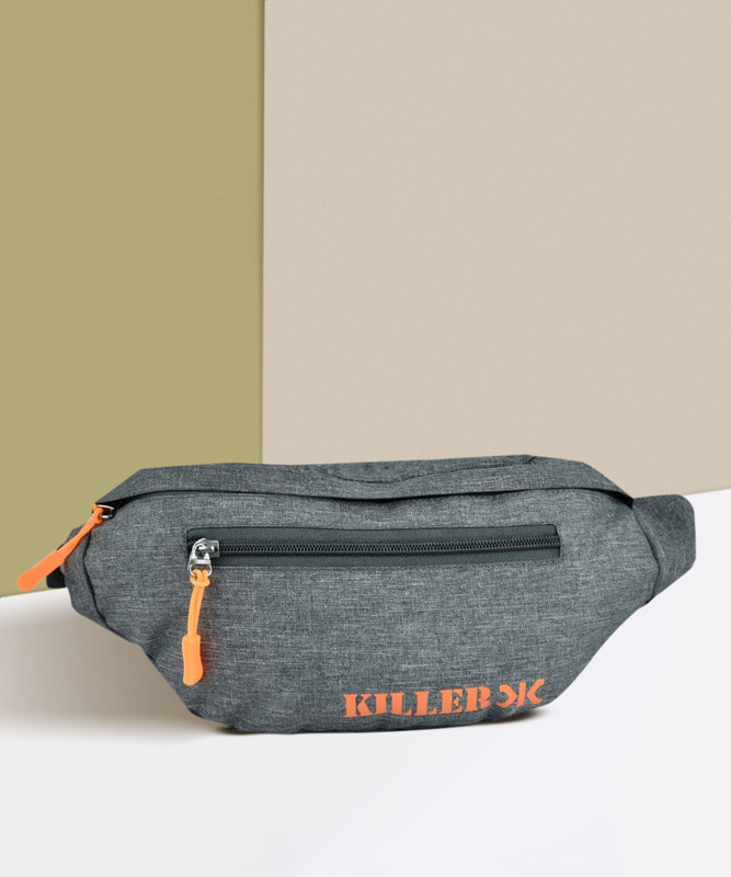 KILLER Waist Bag For Men & Women_Chest Bag Waist _Pouch Waist Bag Waist Bag(Grey)