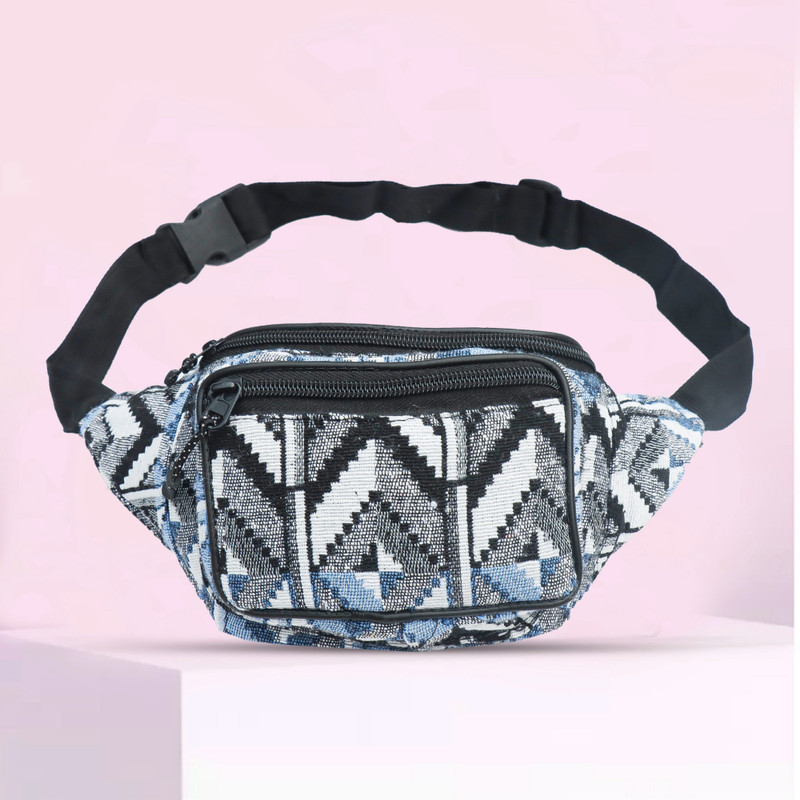 RYSON Stylish Unique Design Trendy Fanny Chest Waist Bag For Unisex Waist bag(Blue)