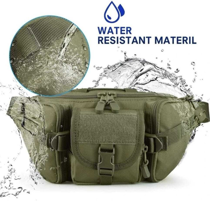 Chetan Waist Bag Military Olive West bag(Green)