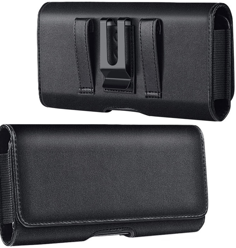 Bodoma Beltpouch Pouch 6.7 for Men with Clip, Anti-scratch and Waterproof Phone Beltpouch(Black)