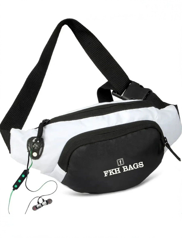 HYLYDER Women, Stylish Chest, Fanny Pouch, Belt Sport Bag Hiking Stylish Real Waist Bag Elegant Style Travel Pouch Passport Holder WAIST BAG(Black)