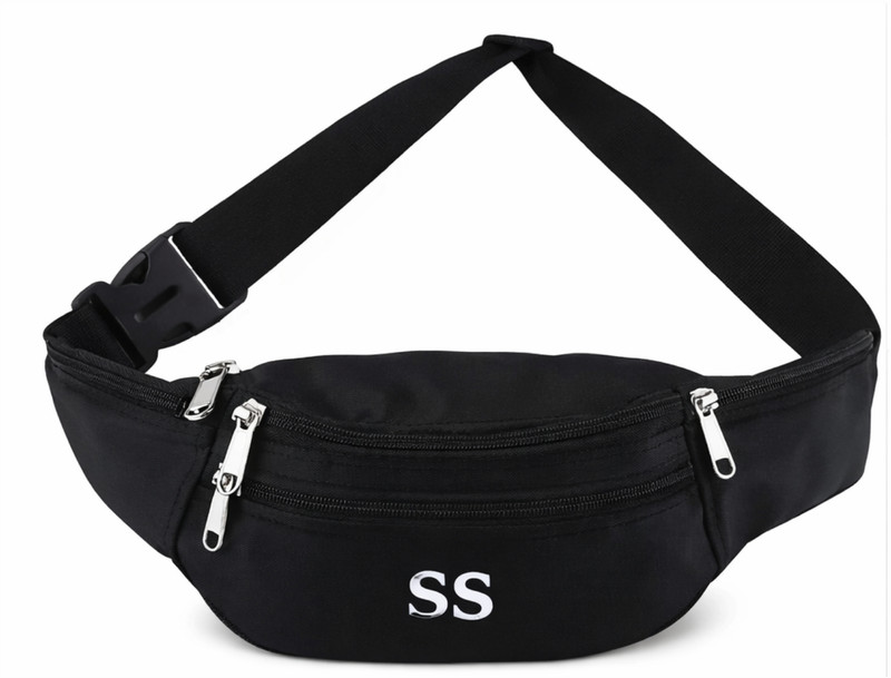 S S Enterprises Waist Bag's For Collected Money And Traveling Bag's Waist Bag's For Collected Money And Traveling Bag's(Black)