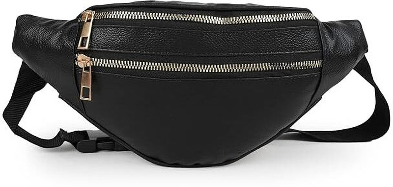 I-Zone stylish fashionable waist bag for men/women WAIST POUCH(Black, Grey)