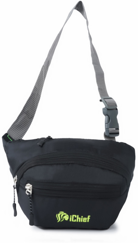 PROVOGUE Waterproof Fanny Pack Belt for Travelling WAIST BAG(Black)