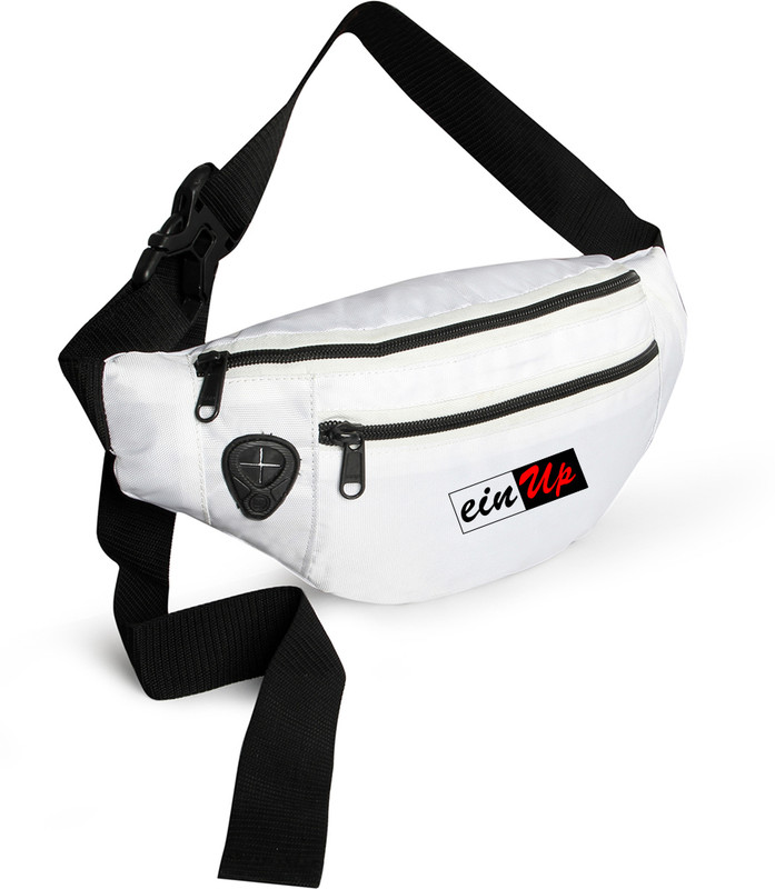 einup Adjustable Strap for Walking, Cycling, Running, Hiking Hold Phones, Keys Elegant Style Travel Pouch Passport Holder with Adjustable Strap(White)