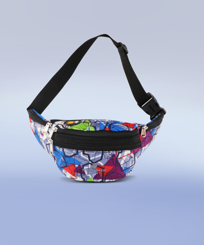 pocket bazar STYLISH COLORFULL WAIST AND CHEST BAG Waist Bag(Multicolor)