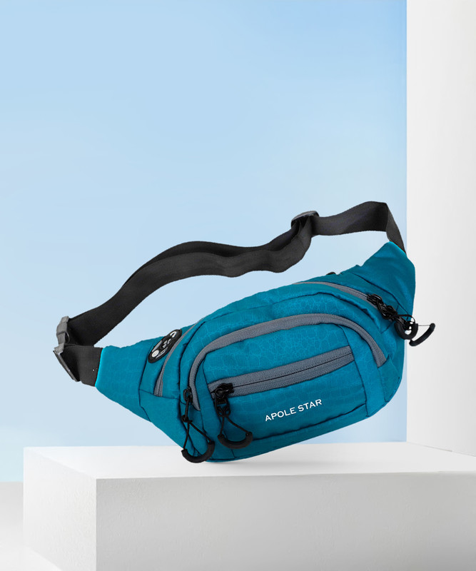 prike rock printted waist bag Fanny Pack for Travel Bags Hiking Trekking printted waist bag waist bag(Multicolor)