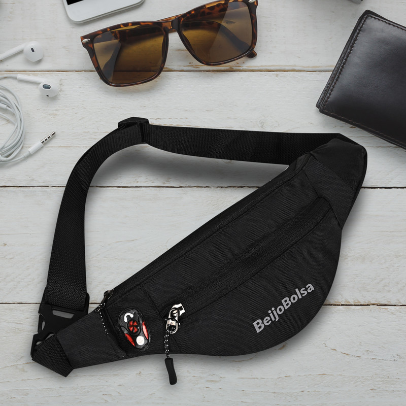 TOKIYO Waist Pack for Travelling Men/Women waist bag for women(Black)