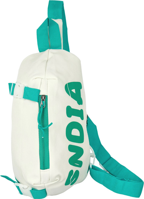SNDIA Crossbody Bag with Contrasting zippers stylish, Functional, & Ready for Anything Shoulder Bag(White)