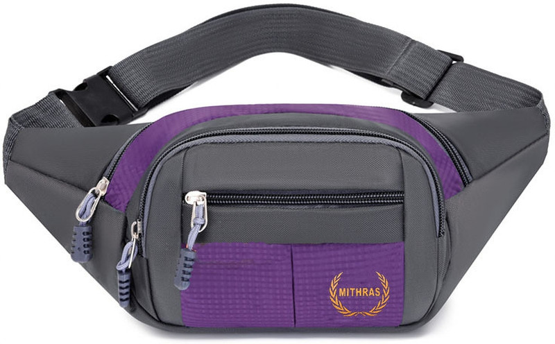 Mithras Fanny Pack, Multi-Purpose Waist Pack Trekking, Money Belt, Sunglasses Pouch Waist Bag(Purple)