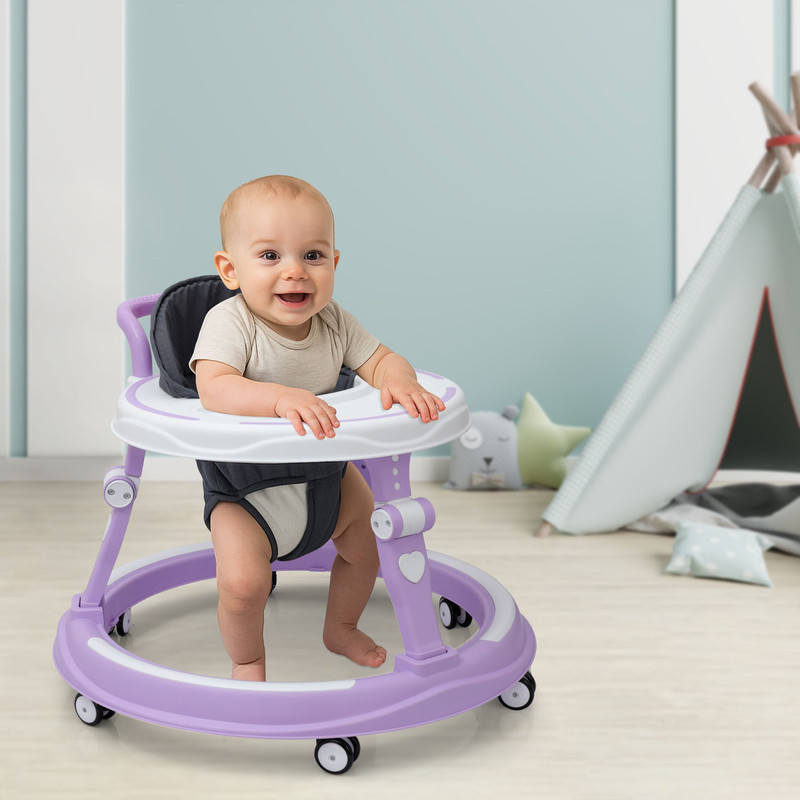 J K INTERNATIONAL 2-in-1 Walker(Purple)
