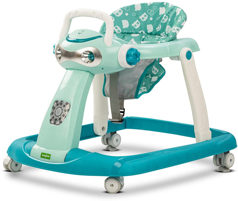 baybee Musical 2-in-1 Walker(Green)