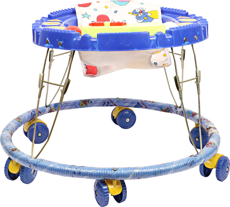 BRONZAL Musical 3-in-1 Walker(Multicolor, Blue)