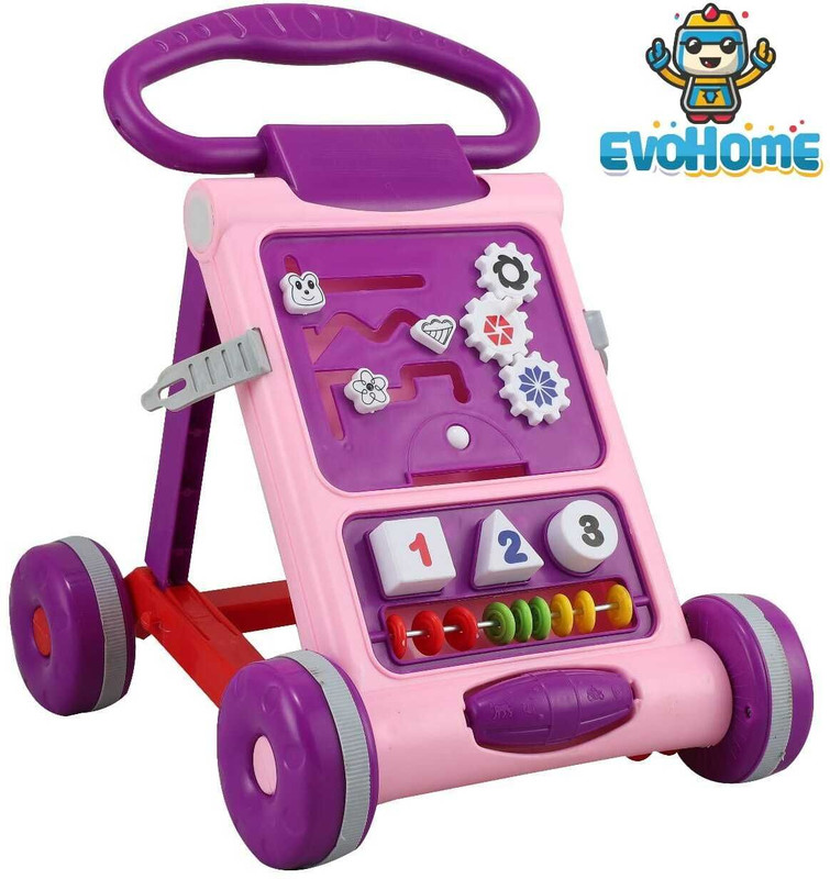 evohome Musical Activity Walker(Pink, Multicolor)