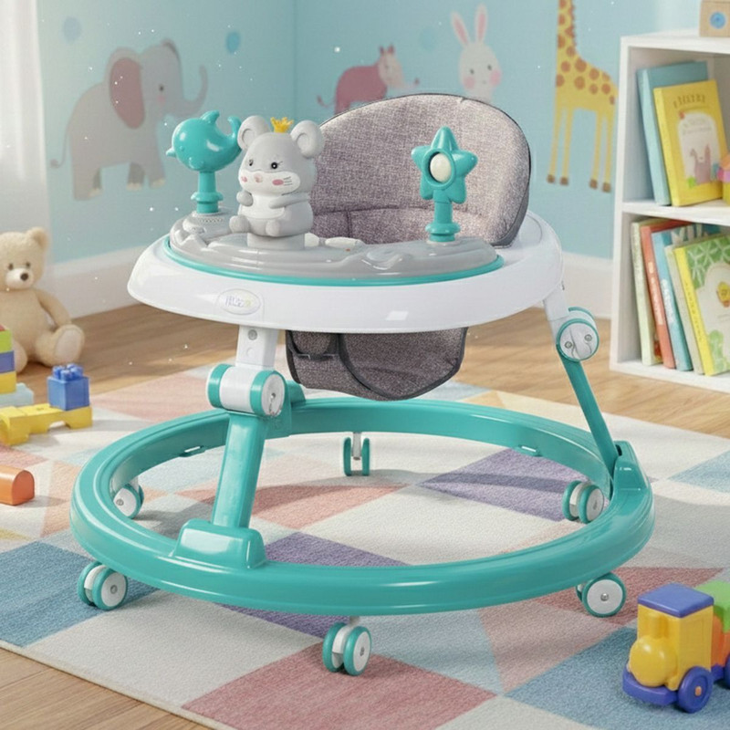 LITTLE RIDES Musical 3-in-1 Walker(Multicolor)
