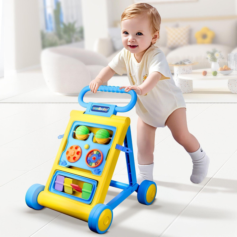 StarAndDaisy Musical Activity Walker(Yellow, Blue)