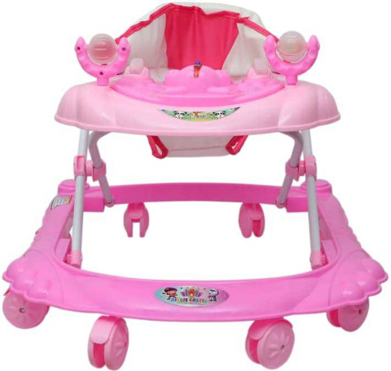 Kiddie Castle Musical Activity Walker(Pink)