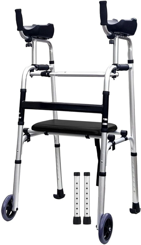 GOCART Foldable Walker Armrest Walking Stick