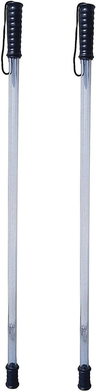 RanaCreation Polycarbonate Safety Stick (Pack of 2),fibre stick for men&women Walking Stick
