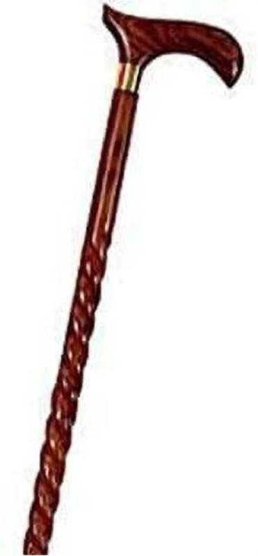 RCSP Helpmate Pakka Sheesham Wooden walking stick for Man Woman And Old People Walking Stick