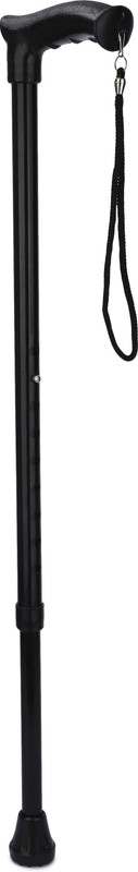 DR DOC Walking Stick with Adjustable Height, Steel Body for Patients, Old People Walking Stick