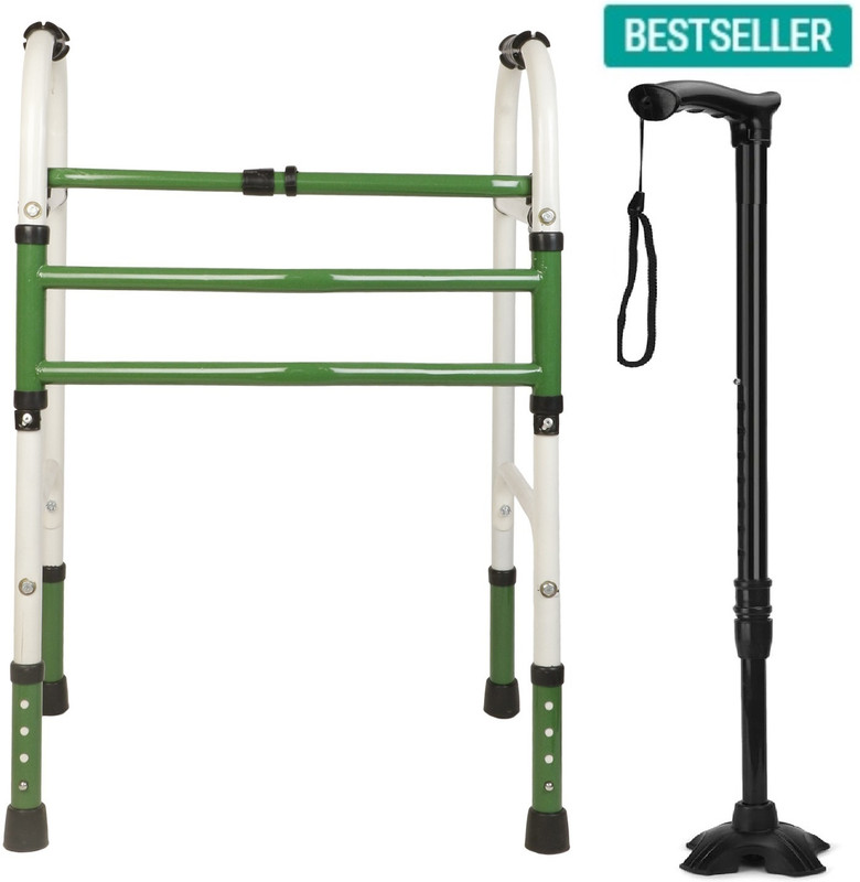 CLASORA Walker or walking stick for Men Women Adults Patients Walking Stick