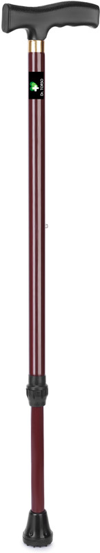 Dr. TORSO Cherry T- handle | Premium for men/ women, Old age people Walking Stick Walking Stick