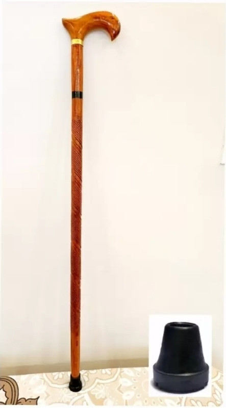 Sanvi Creation Mart Wooden walking stick fancy classy and tradional for men and women and old people Walking Stick