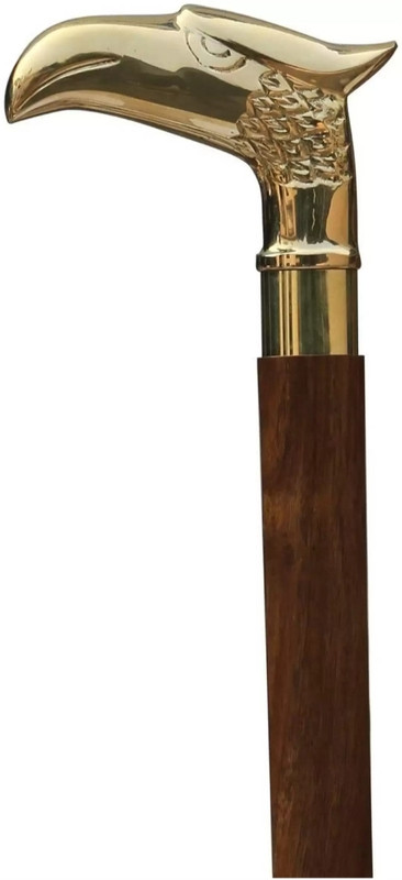Hithika creation Walking Stick for Men/Women/Old People Sheesham Wood Walking Stick (36 Inch) Walking Stick