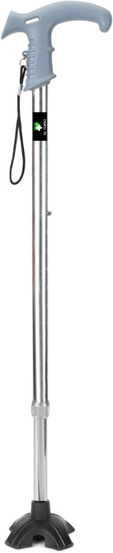 DR DOC Walking Stick with T-handle | Adjustable Height for men/ Women , Old age people Walking Stick