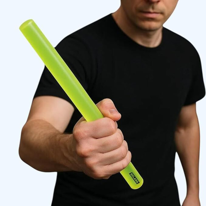 ADP TRADERS PU Rubber Rod-Durable & Flexible Self-Defense Stick for matirial arts Walking Stick