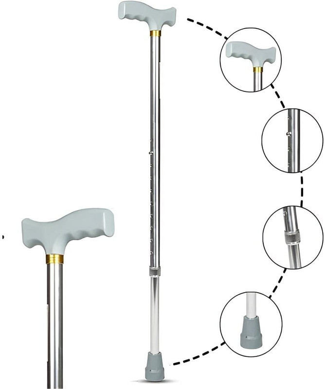 MCP WALK SLVR01 Walking Stick