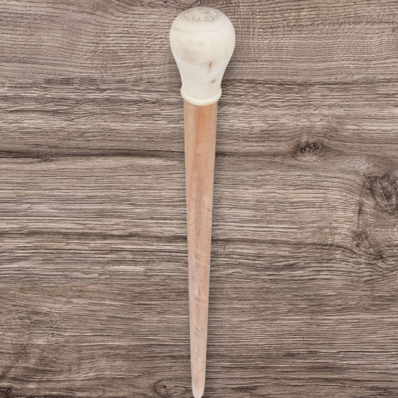 RanaCreation Wooden walking cane with natural wood without polish Walking Stick